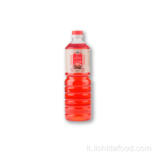 Bottiglia di plastica da 1000 ml di aceto rosso
